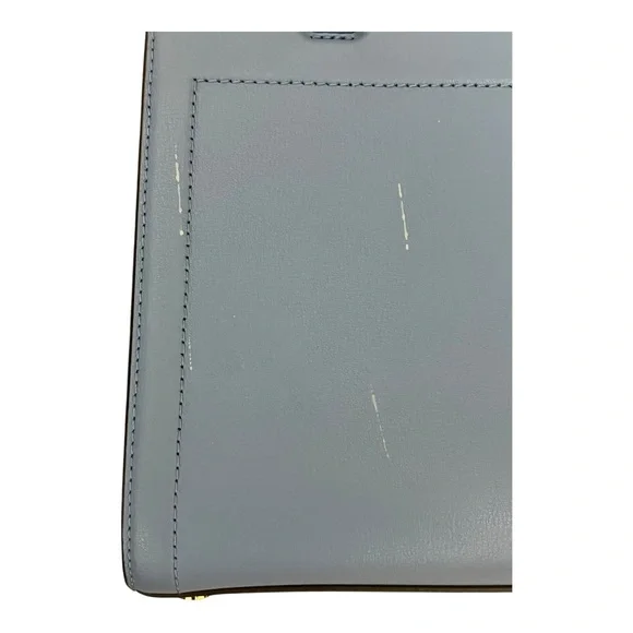 Michael Kors Light Blue Purse with Removable Strap - Picture 4 of 16